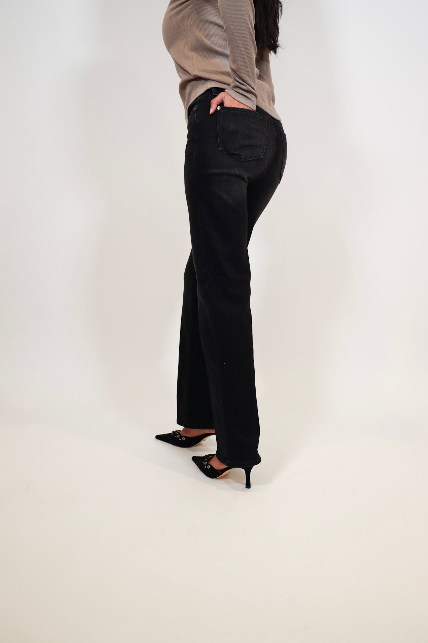 Judy Blue High Waist Classic Straight Leg Jeans