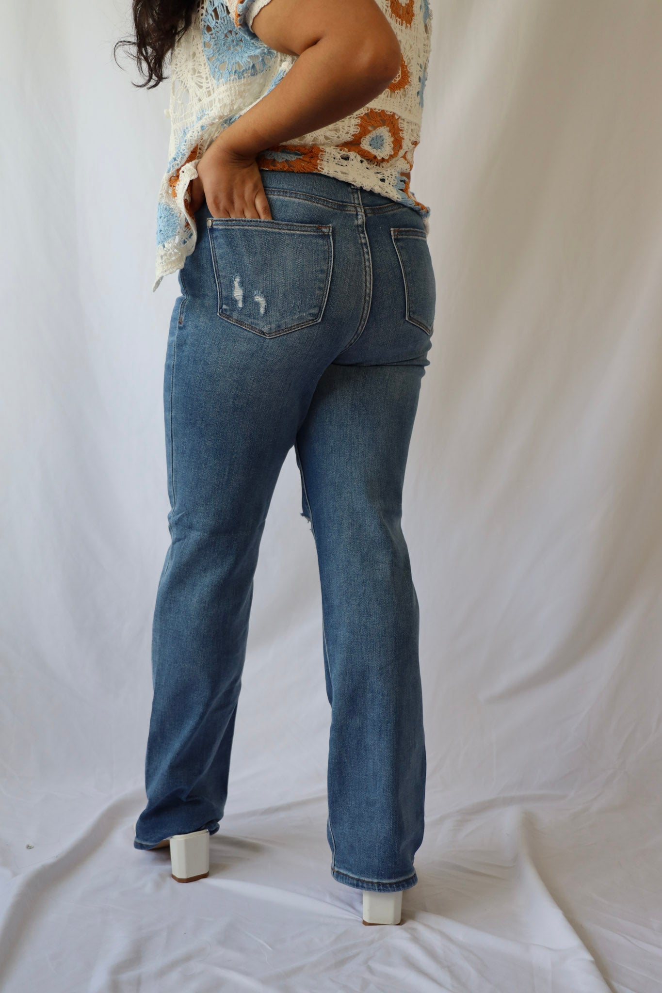 Judy Blue High Waist Tummy Control 90's Straight *Final Sale*