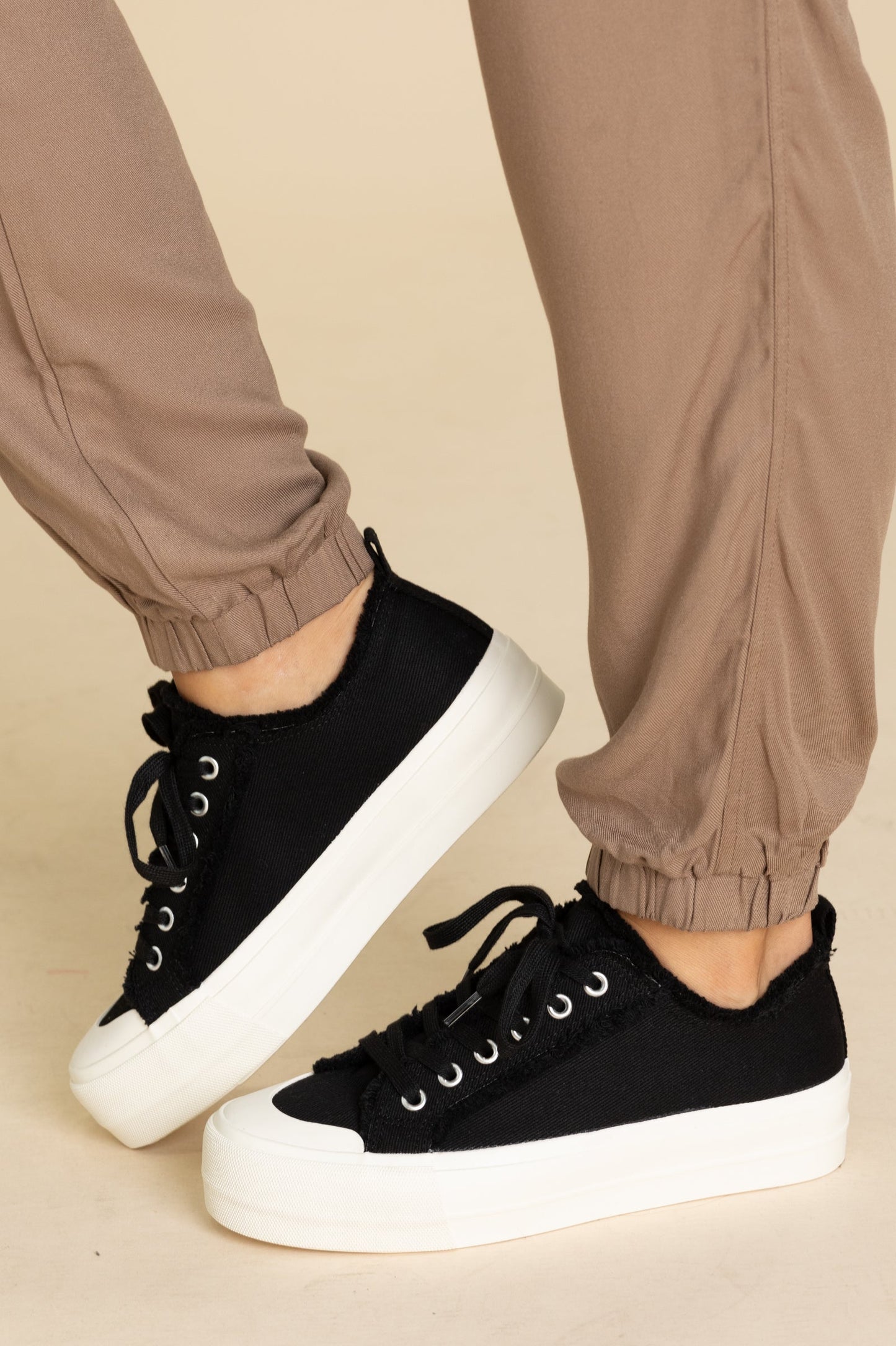 Corkys Canvas Raw Hem Sneakers
