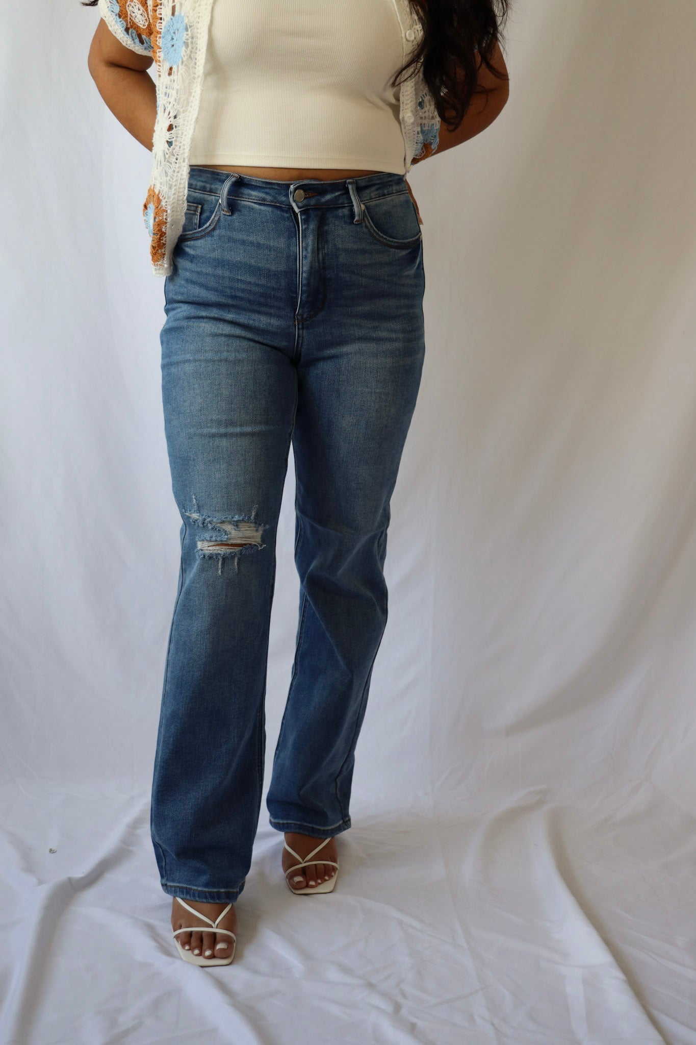 Judy Blue High Waist Tummy Control 90's Straight *Final Sale*