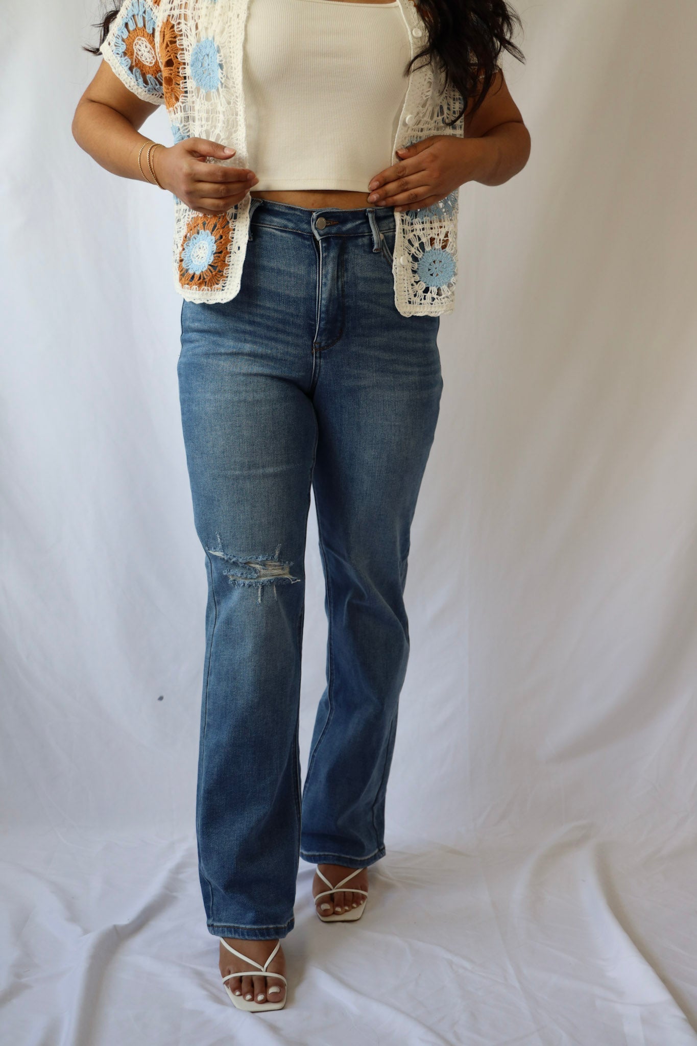 Judy Blue High Waist Tummy Control 90's Straight *Final Sale*