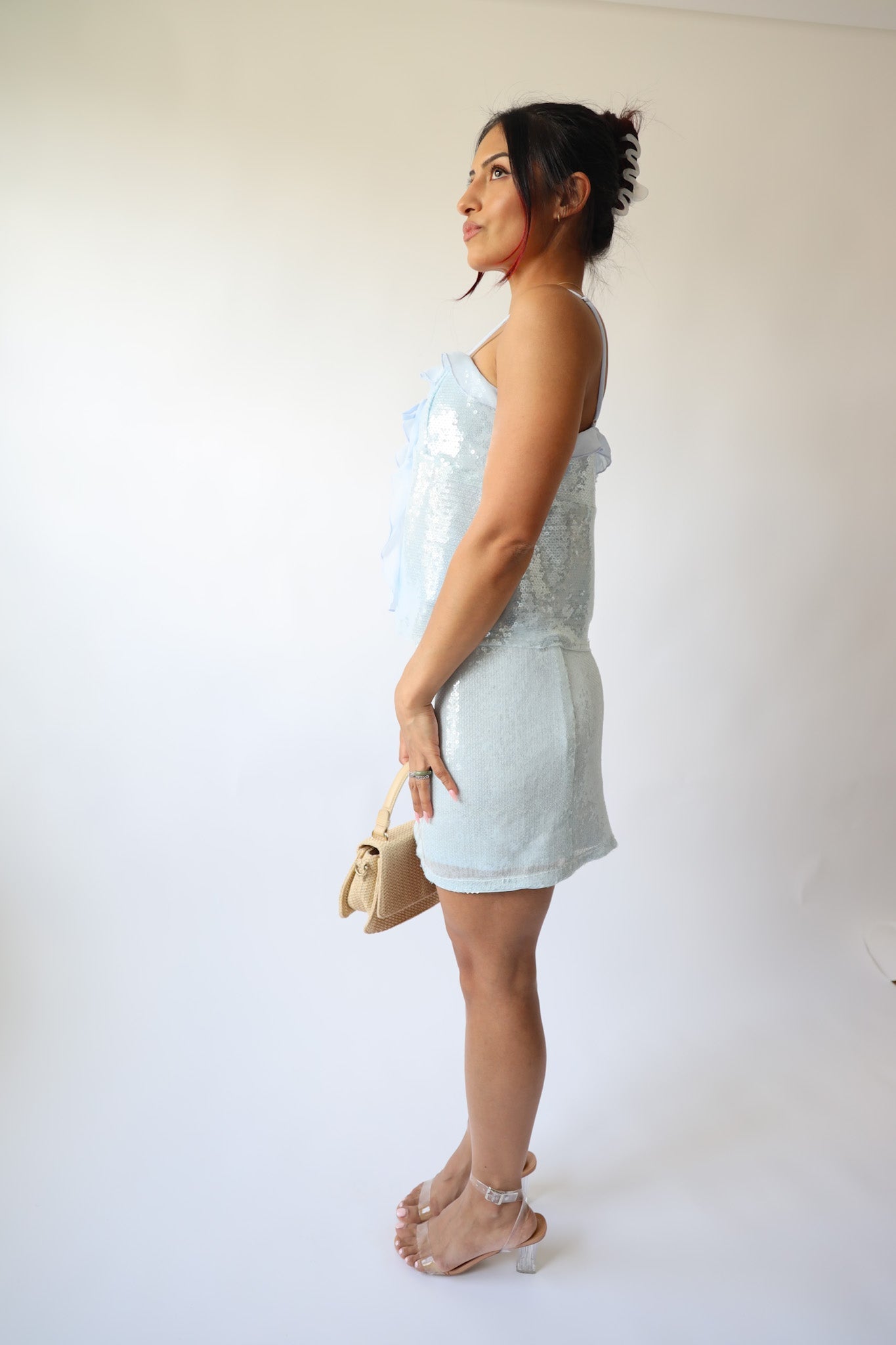 Starlight Sequin Mini Skirt