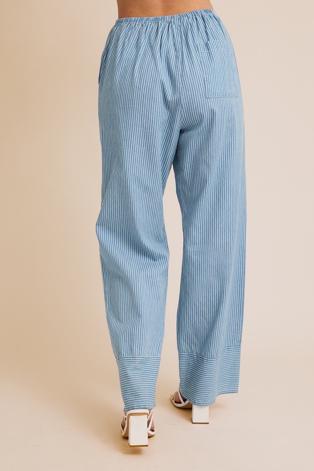 Capri Coast Striped Drawstring Pants
