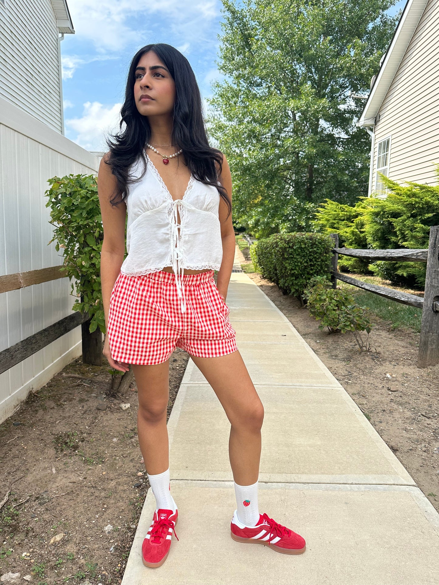 Gingham Boxer Shorts