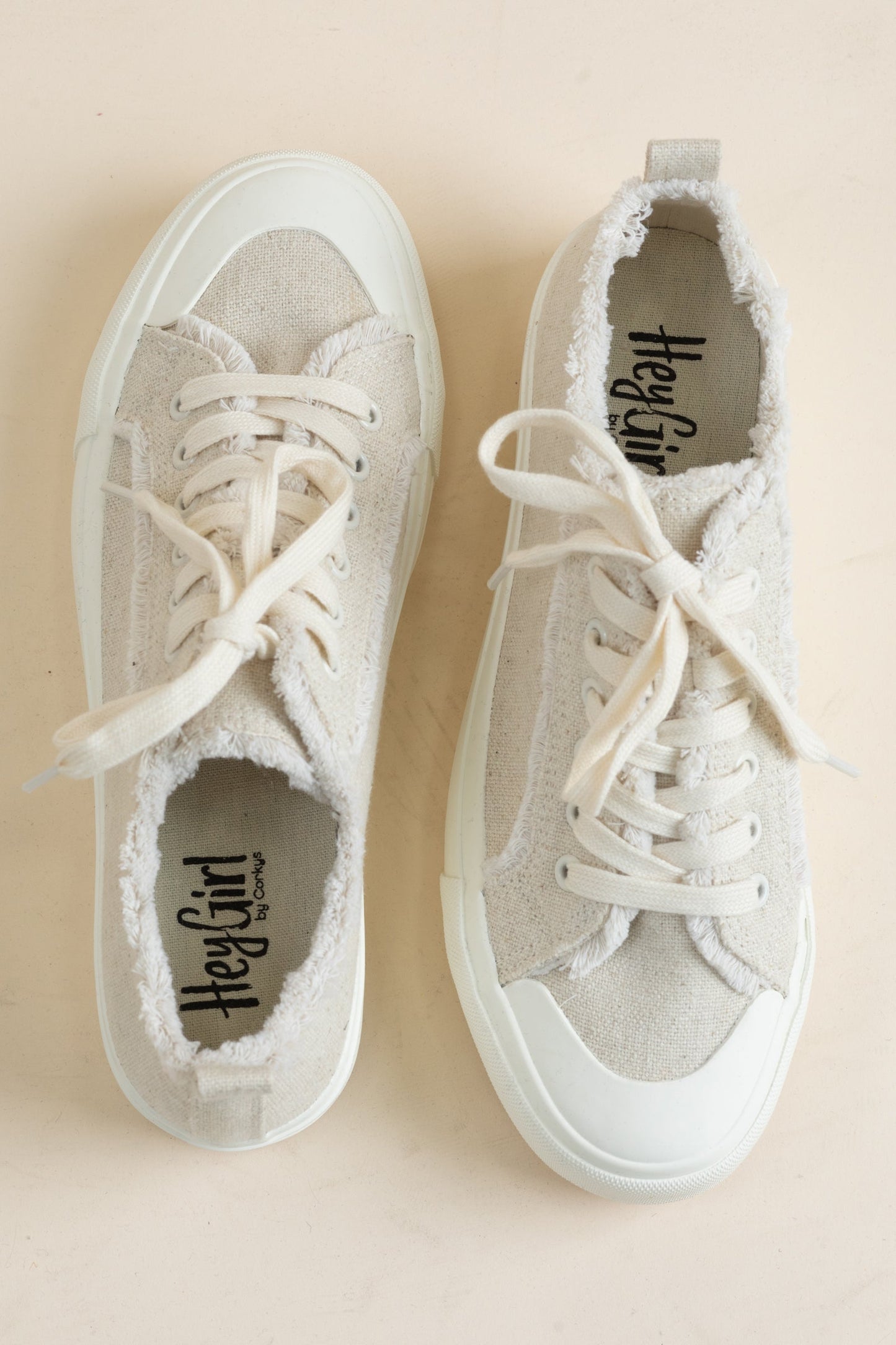 Corkys Canvas Raw Hem Sneakers