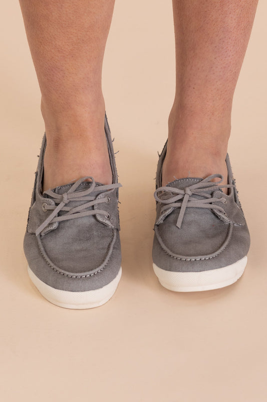 Blowfish Grey Low Tide Boat Shoe