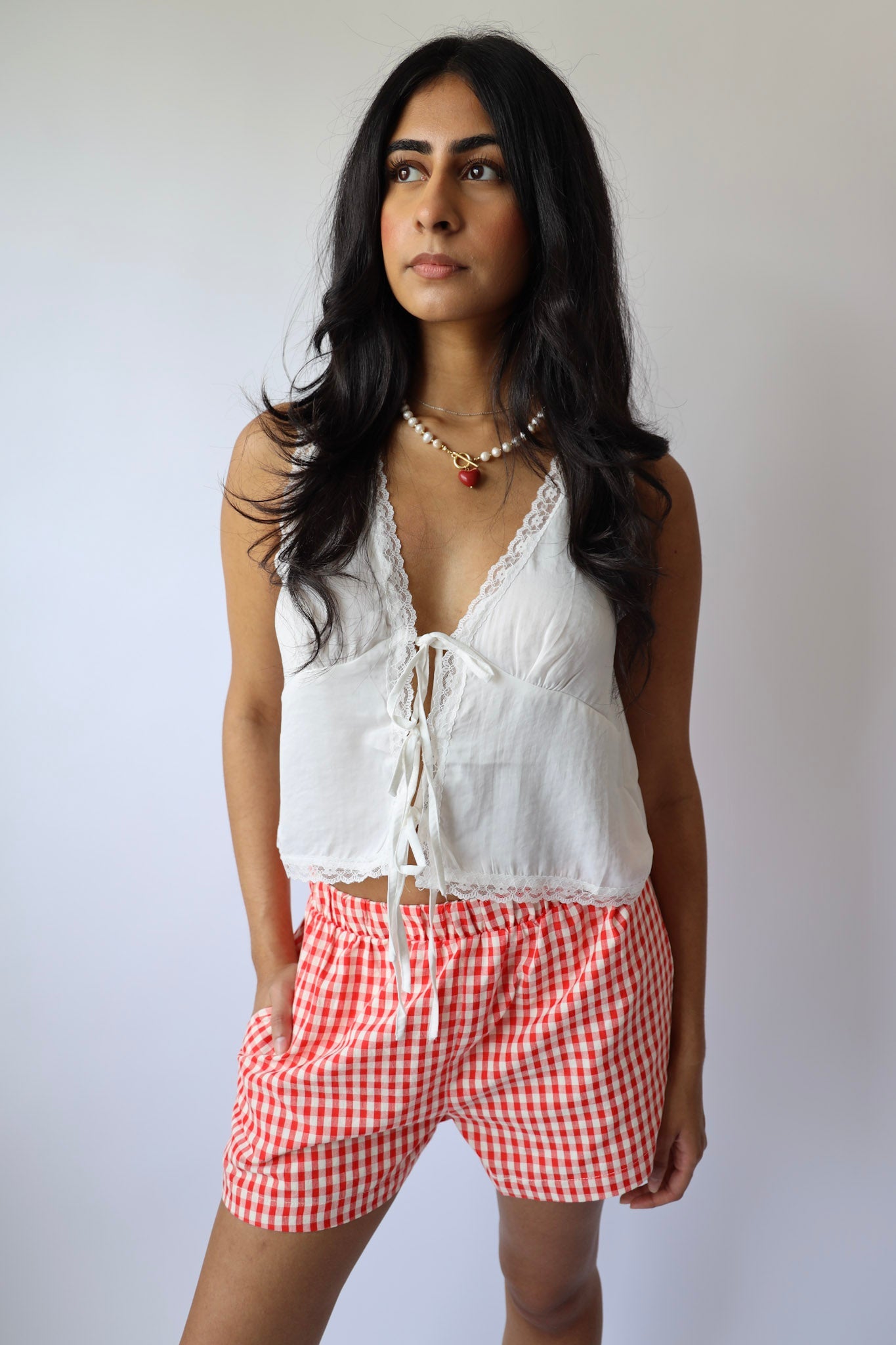Gingham Boxer Shorts