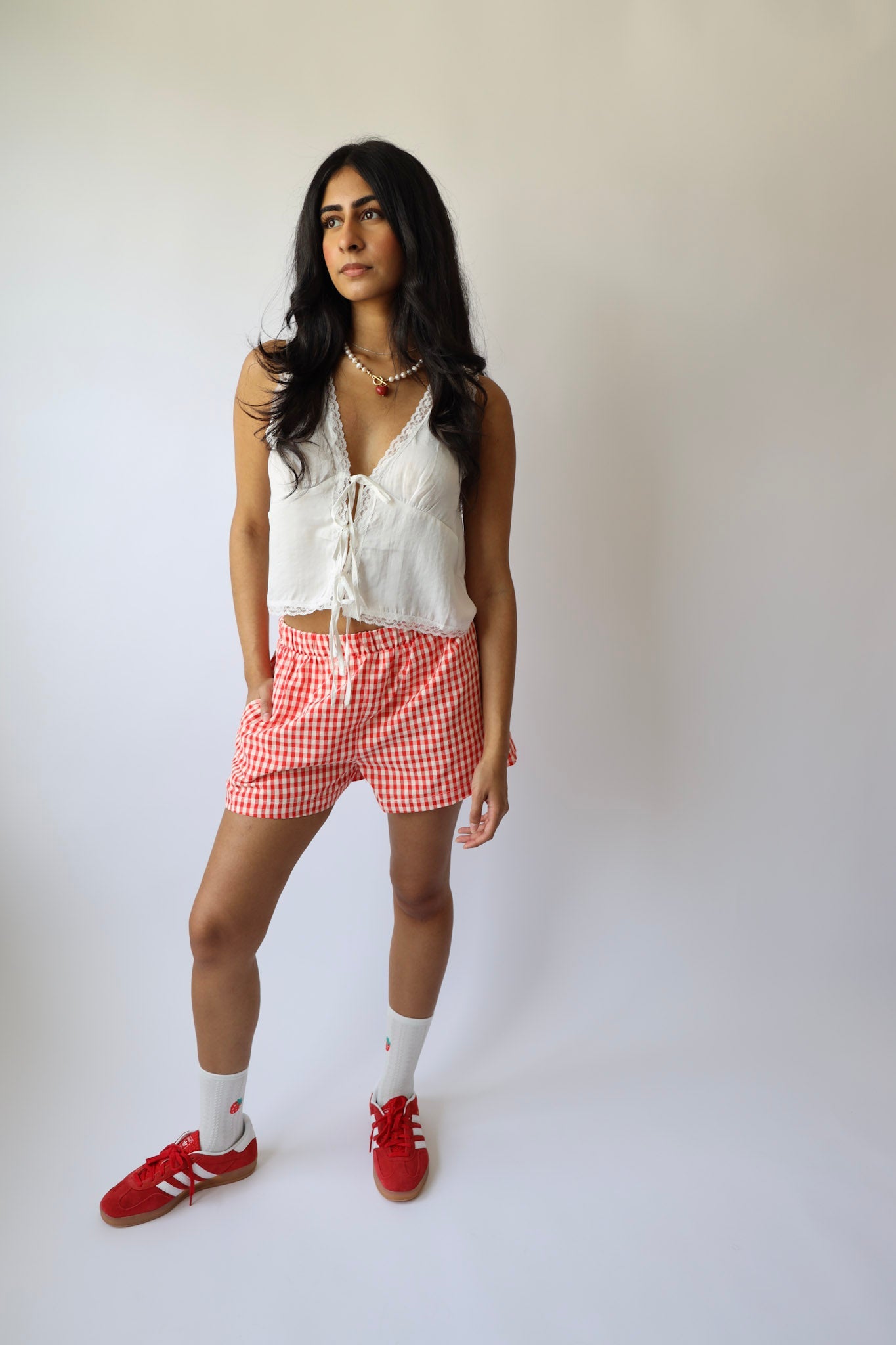 Gingham Boxer Shorts