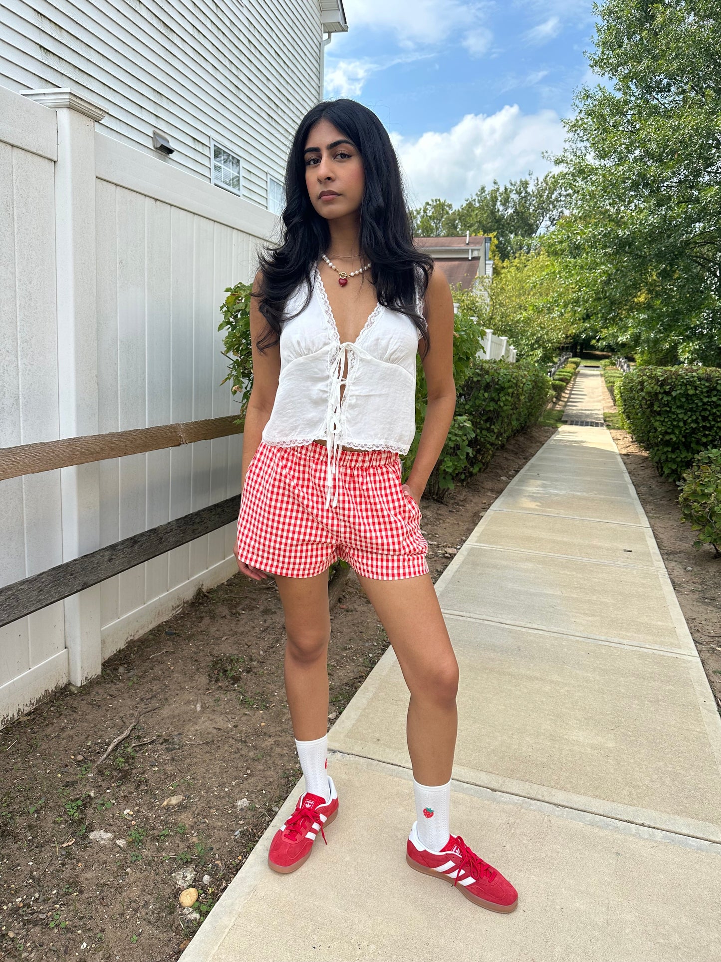 Gingham Boxer Shorts