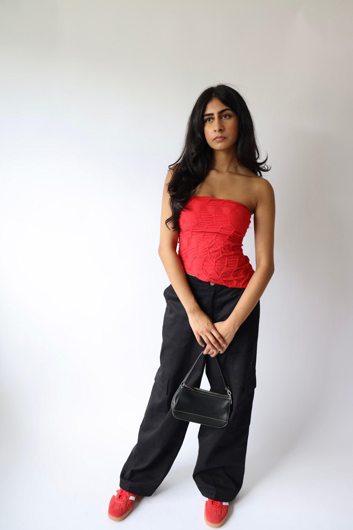 Wide Leg Baggy Cargo Pants