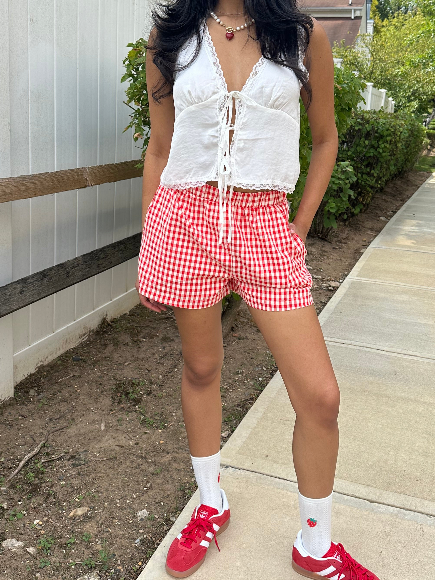 Gingham Boxer Shorts