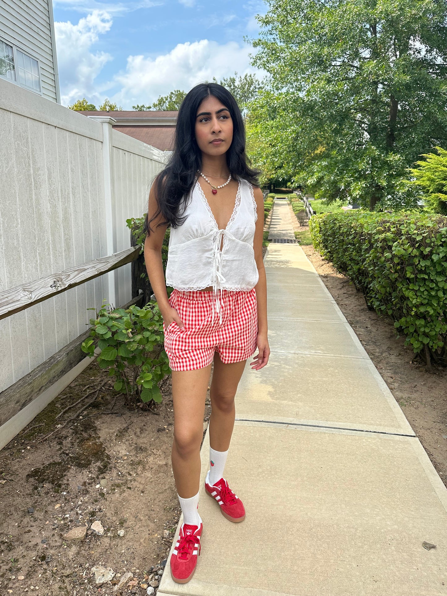 Gingham Boxer Shorts