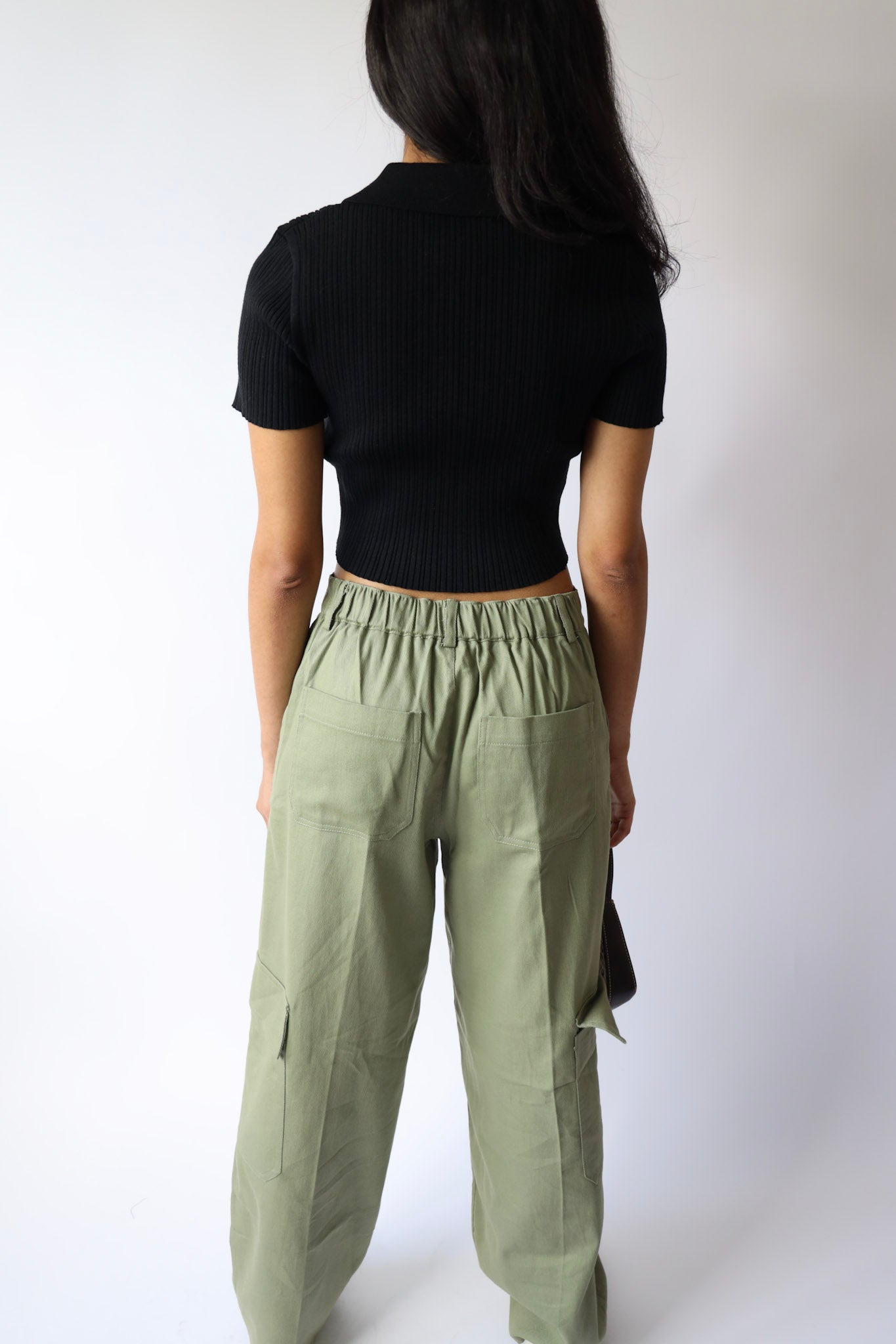 Wide Leg Baggy Cargo Pants