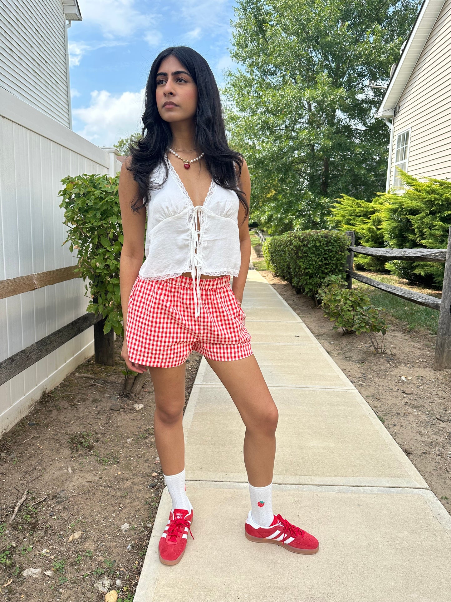 Gingham Boxer Shorts
